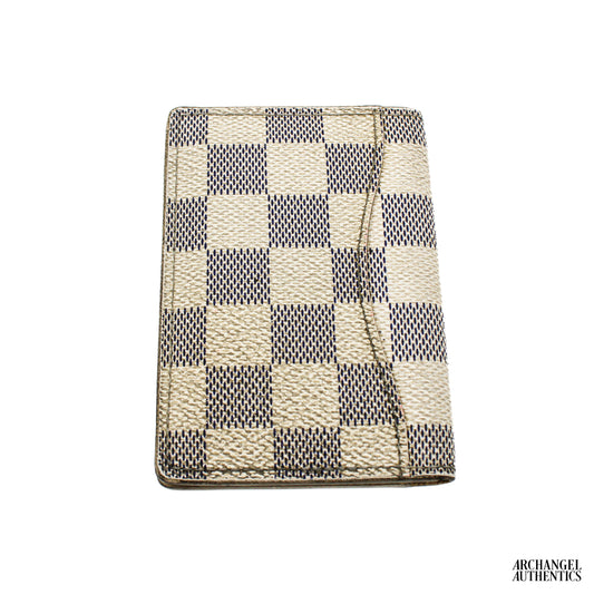 Louis Vuitton Pocket Organizer Damier Azur