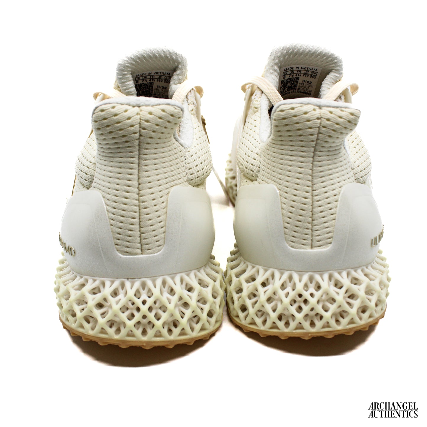 Adidas Ultra 4D Wonder White Gold Metallic
