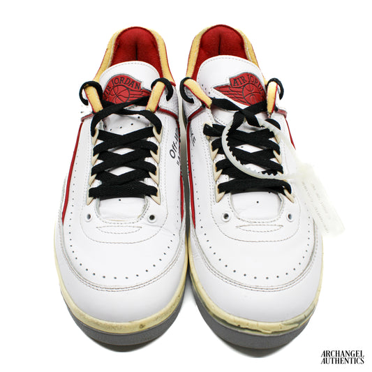 Air Jordan 2 Retro Low SP Off-White White Red