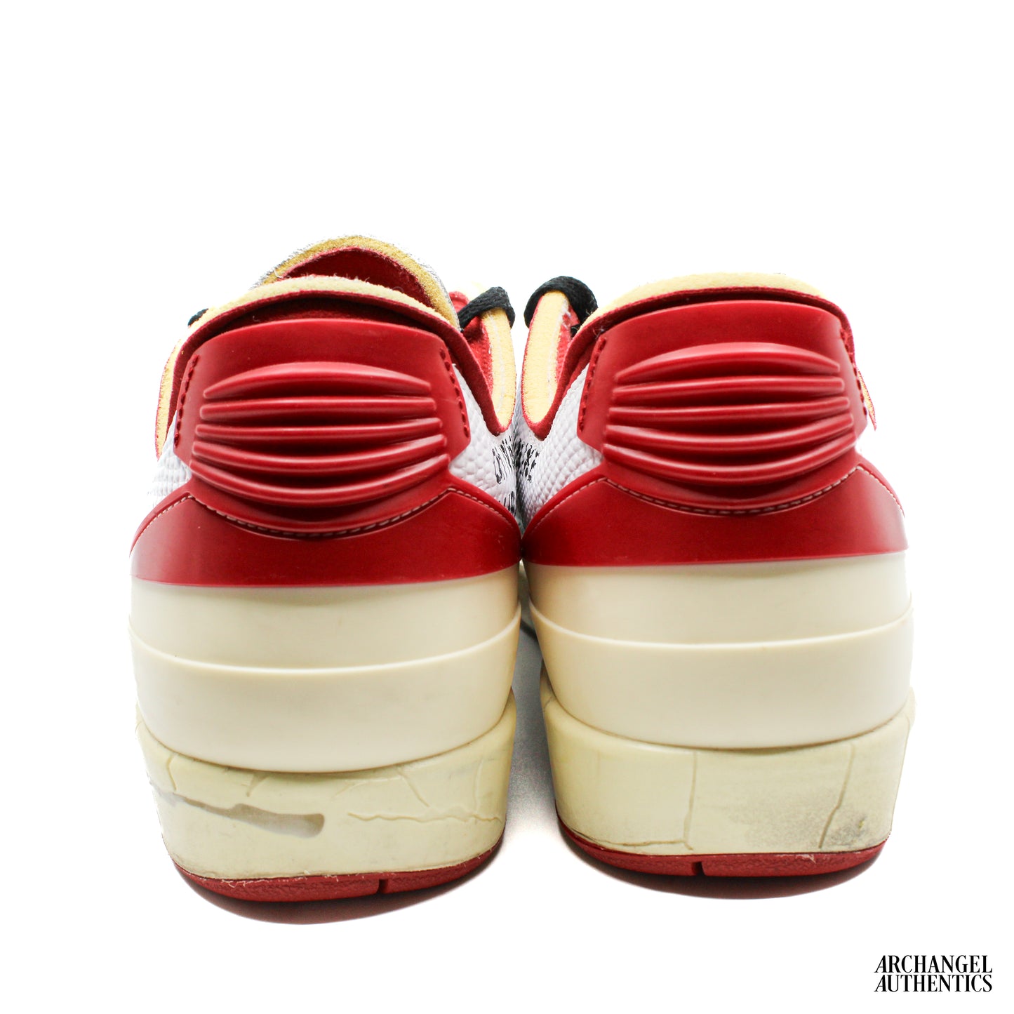 Air Jordan 2 Retro Low SP Off-White White Red