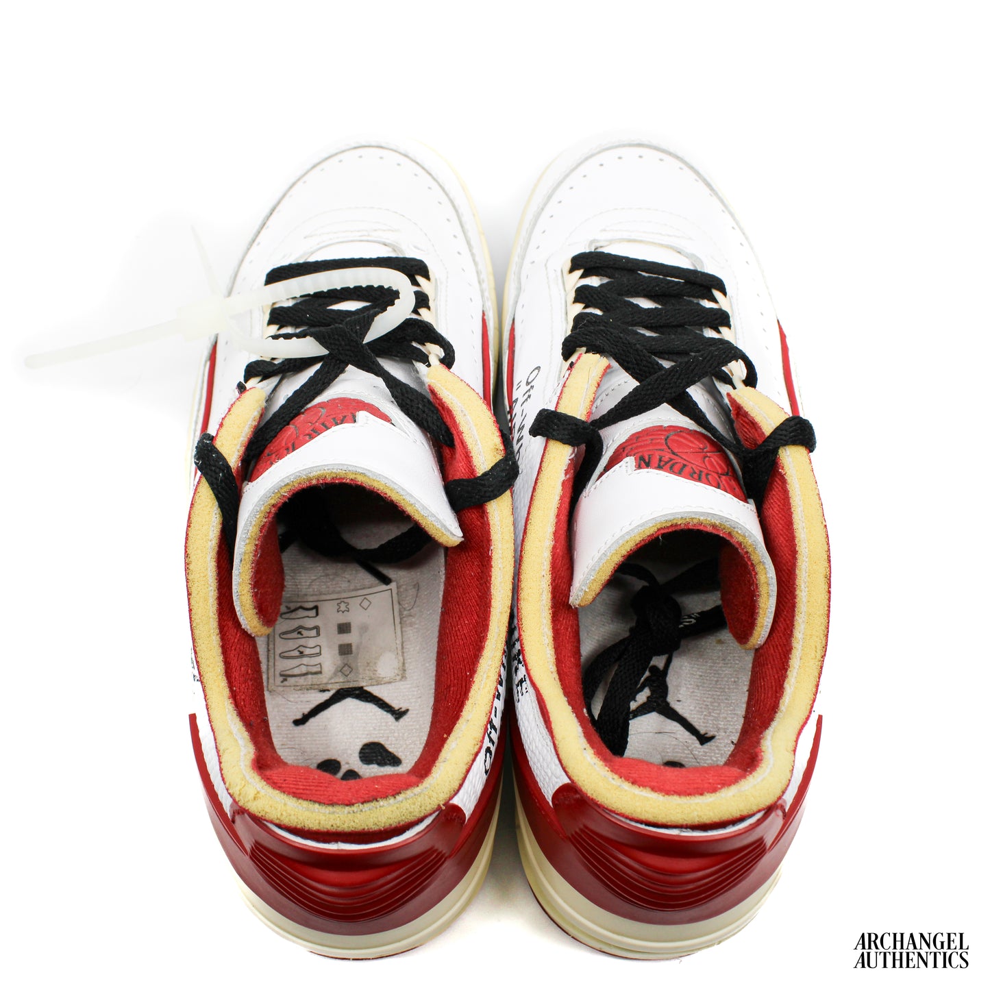 Air Jordan 2 Retro Low SP Off-White White Red