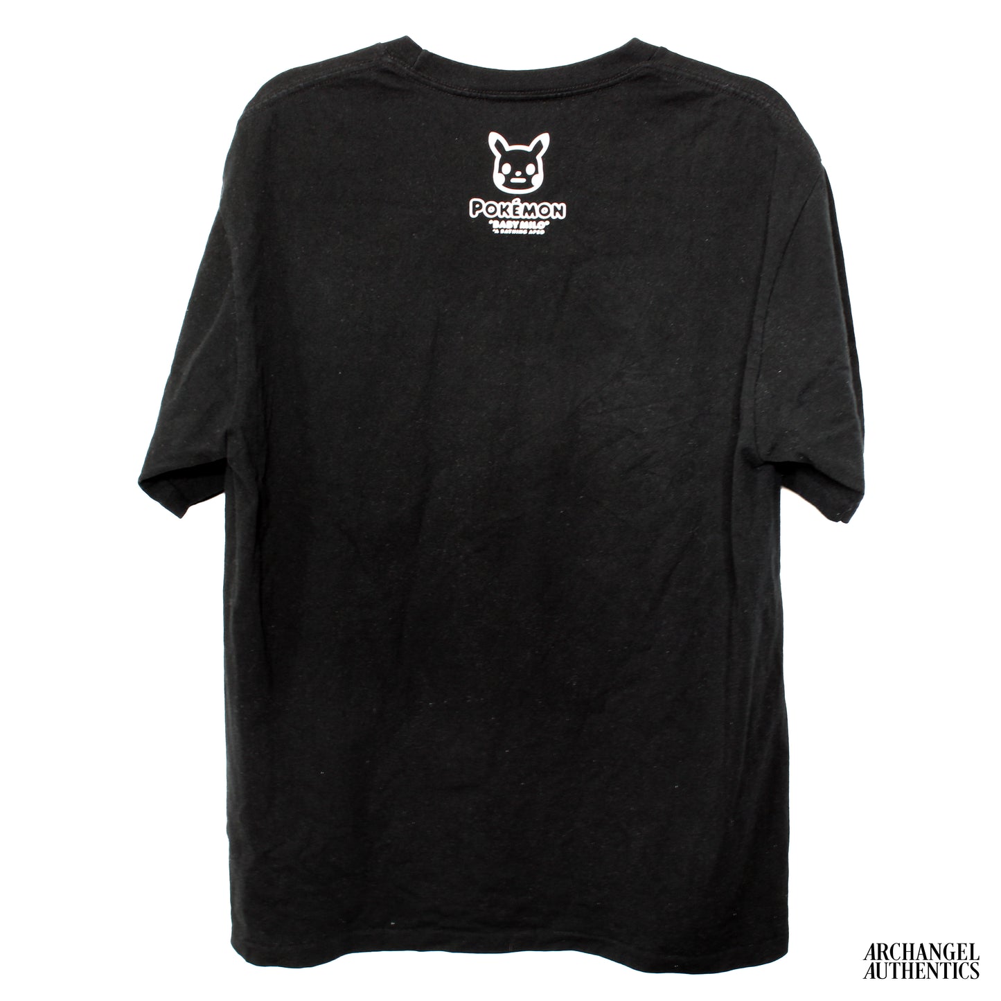 BAPE Pokemon Baby Milo Ape Head #11 Tee Black Black