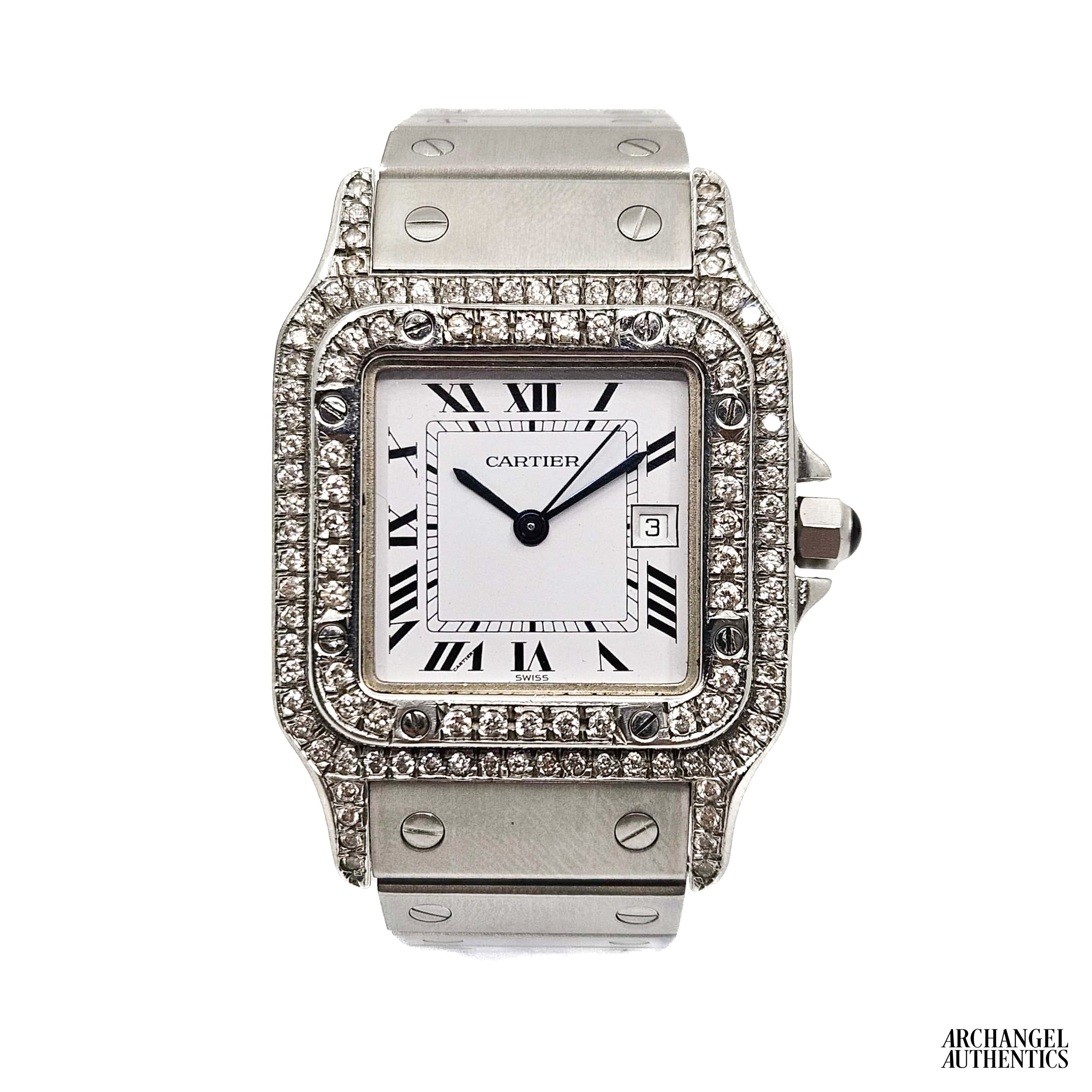Cartier Santos Carree Stainless Steel | Ref. 2960 | Automatic