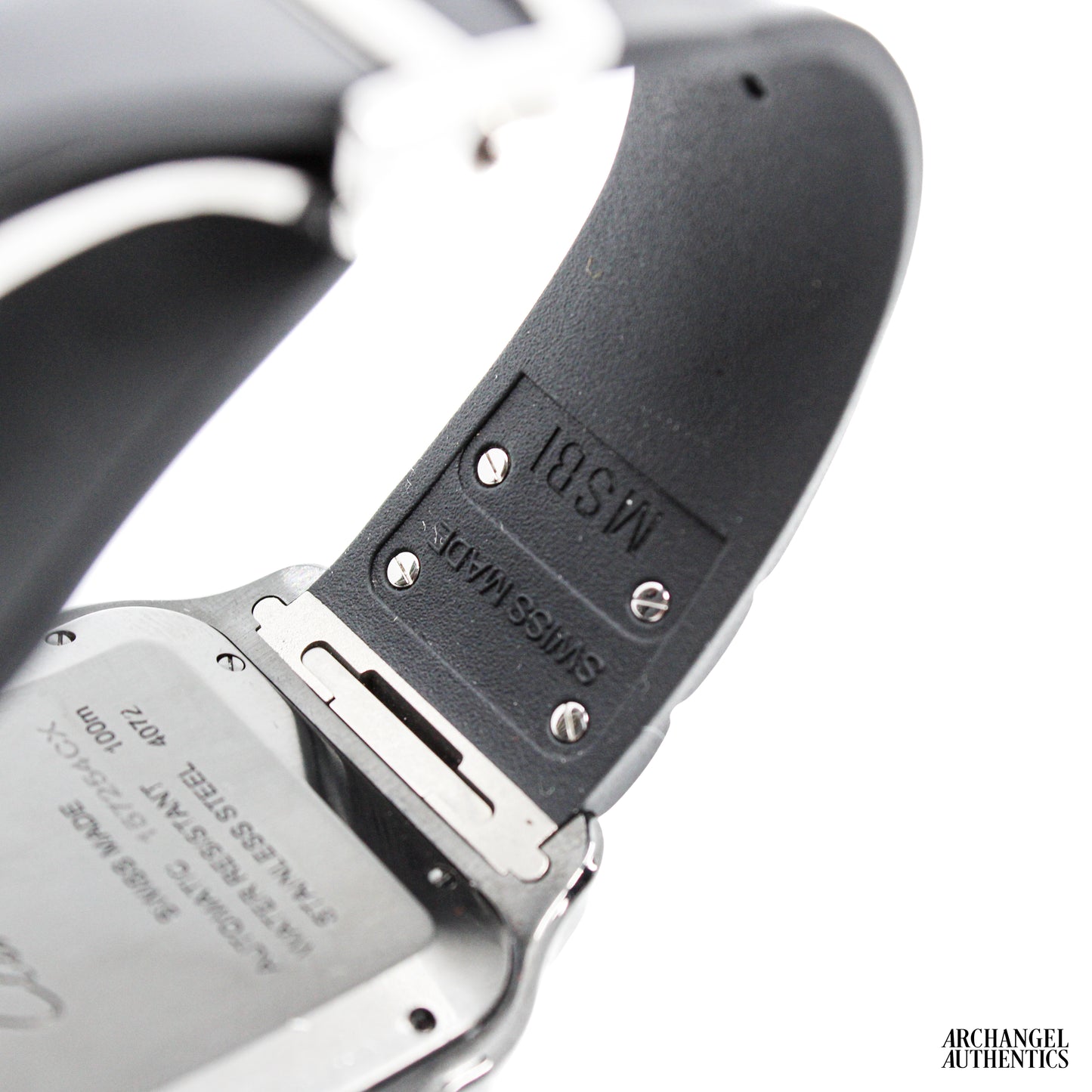 Cartier Santos de Cartier | Large Black DLC | WSSA0039