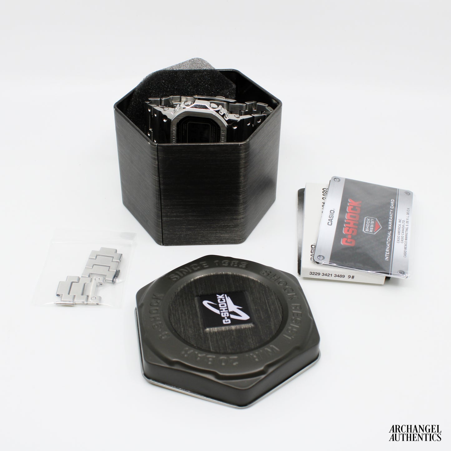 Casio G-Shock Square Full Stainless Steel GMW-B5000