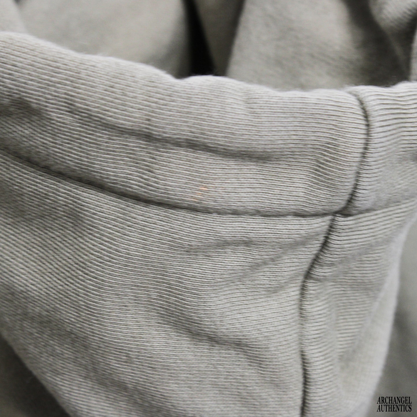 Celine Loose Hoodie Front Logo Print Khaki