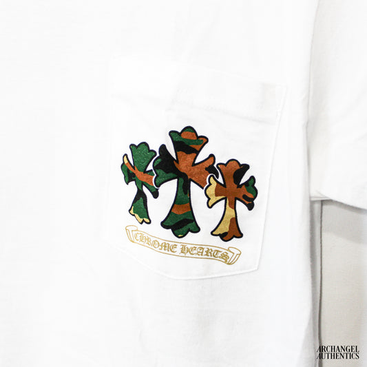 Chrome Hearts Camo Cross Horseshoe Tee