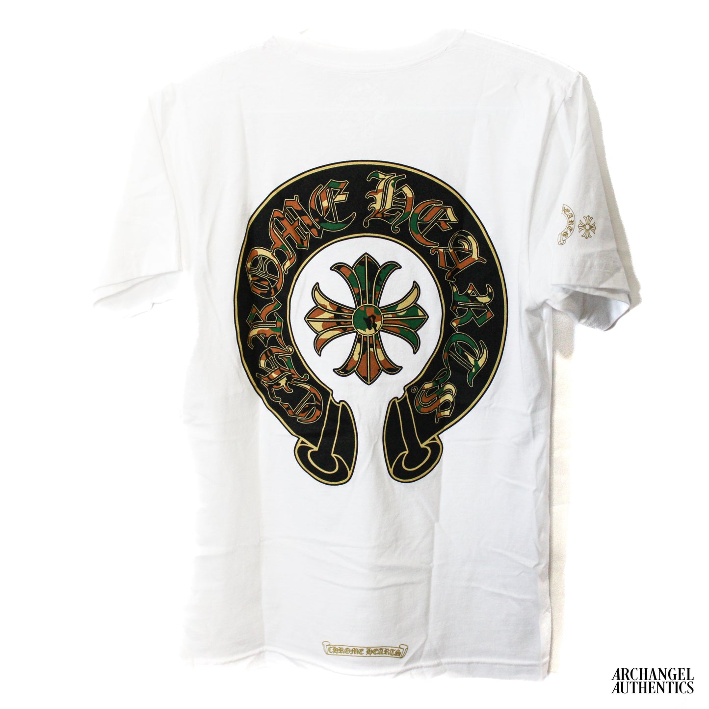 Chrome Hearts Camo Cross Horseshoe Tee