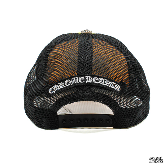 Chrome Hearts Matty Boy Sex Records Link Trucker Hat Black/Yellow