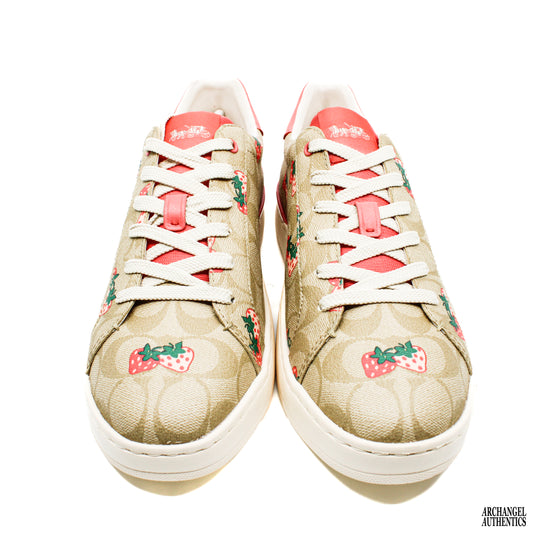 Coach Brown Motif Logo Sneaker