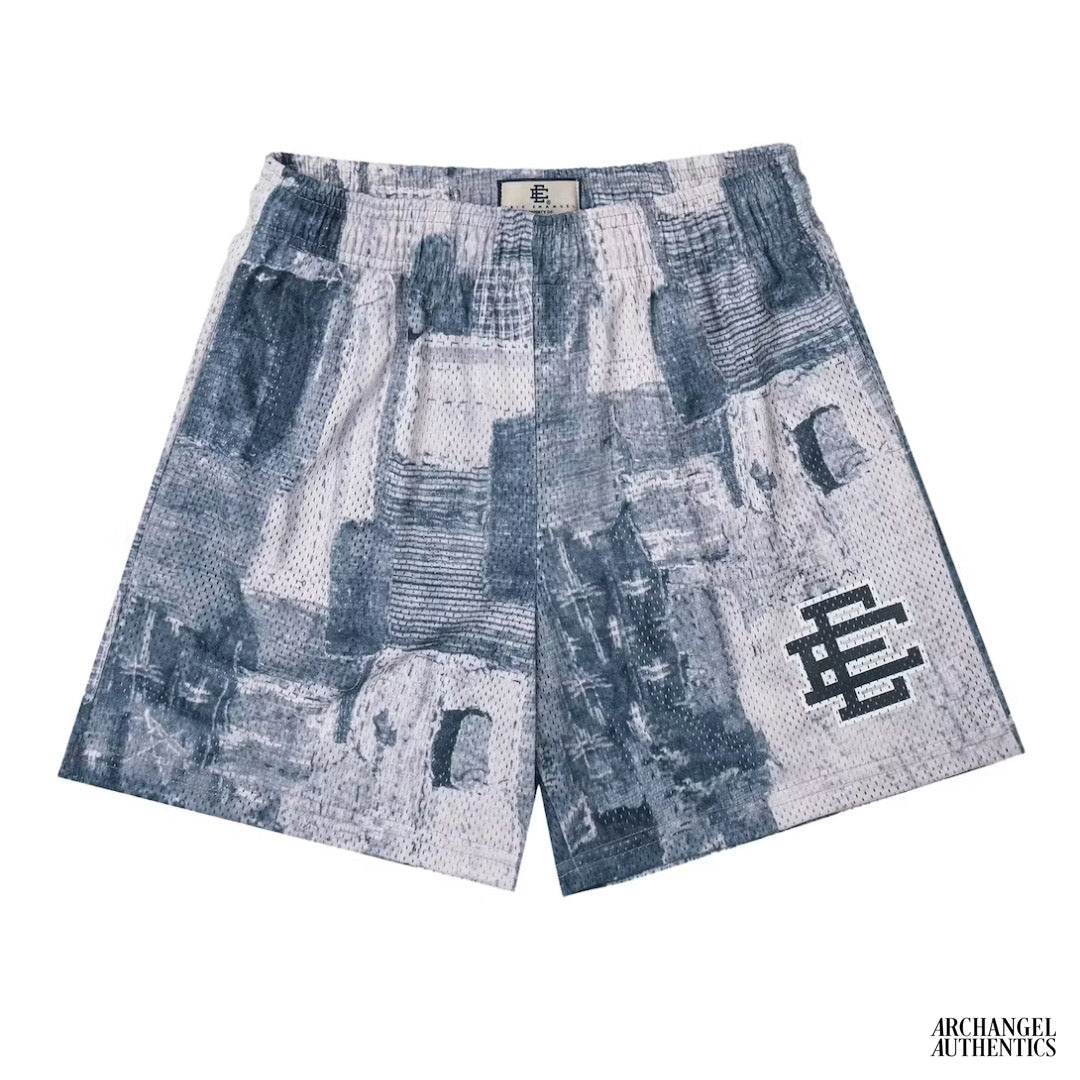 Eric Emanuel EE Basic Short Grey Boro Patchwork