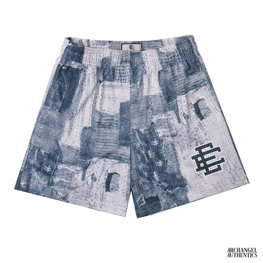 Eric Emanuel EE Basic Short Grey Boro Patchwork