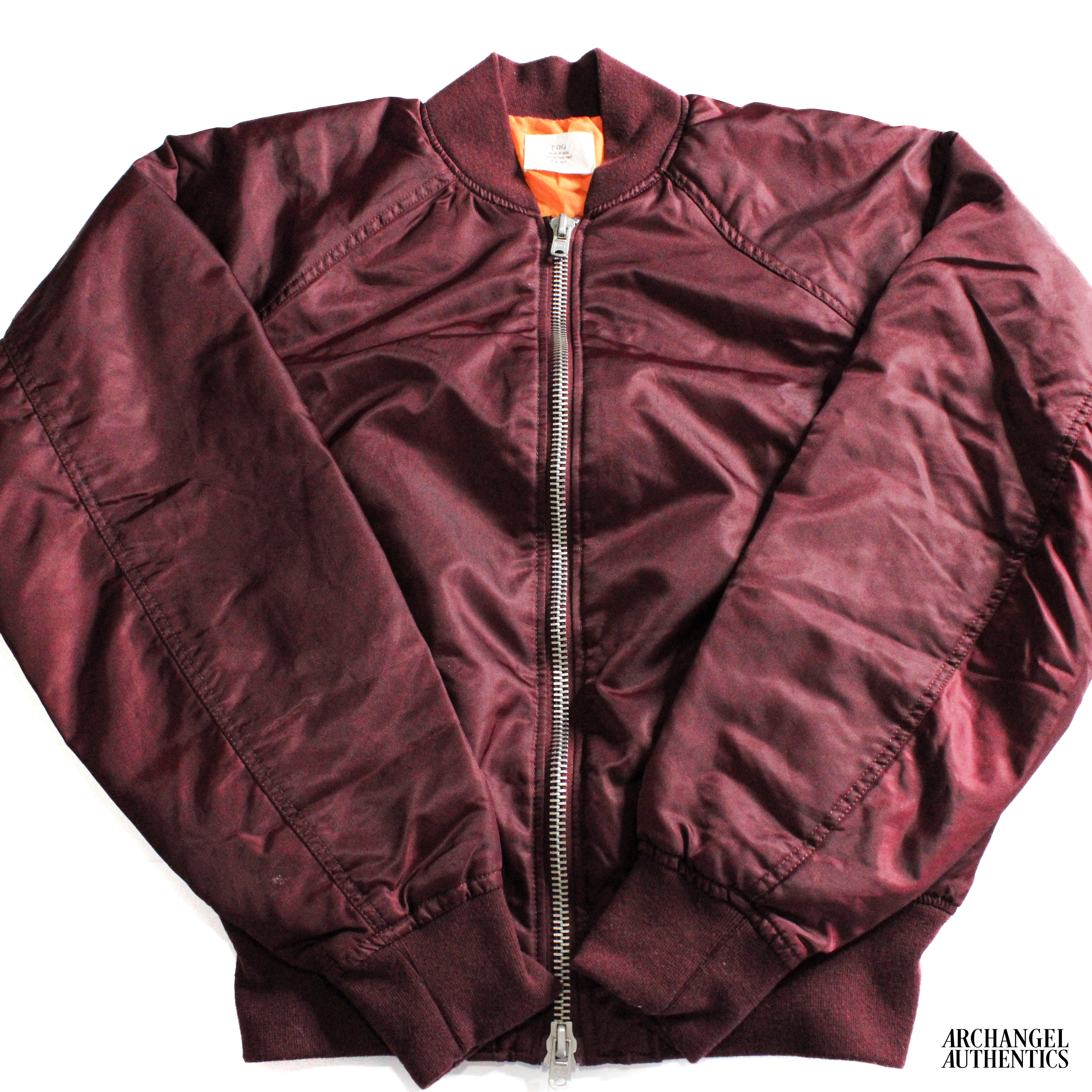 Fear of God Bomber Jacket Red – archangelauthentics