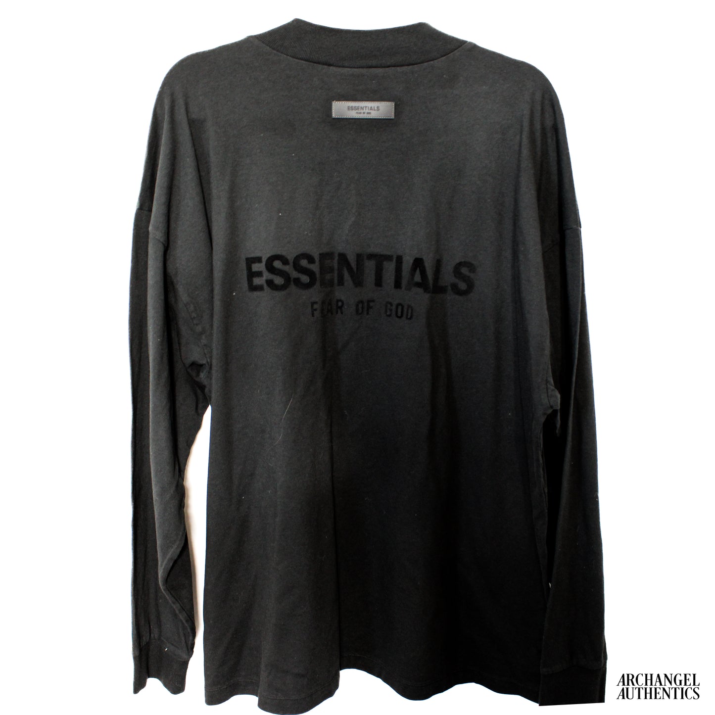 Fear of God Essentials Long Sleeve Tee SS22 Stretch Limo/Black