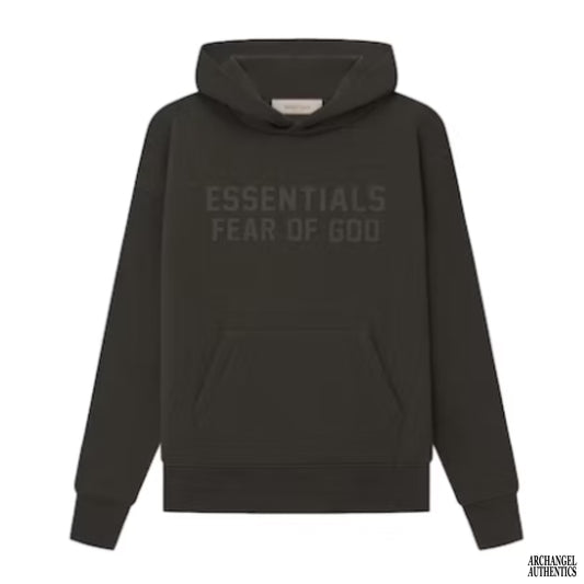 Fear of God Essentials Pullover Hoodie SS23 Off-Black