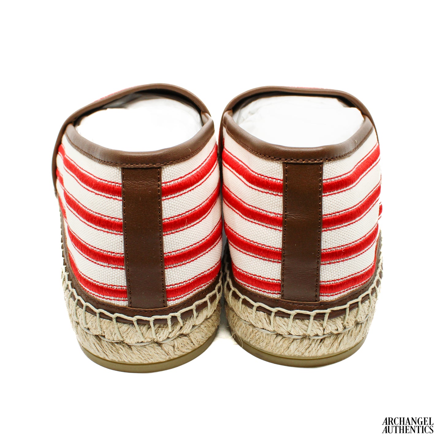 Gucci Alejandro Logo Stripe Espadrille