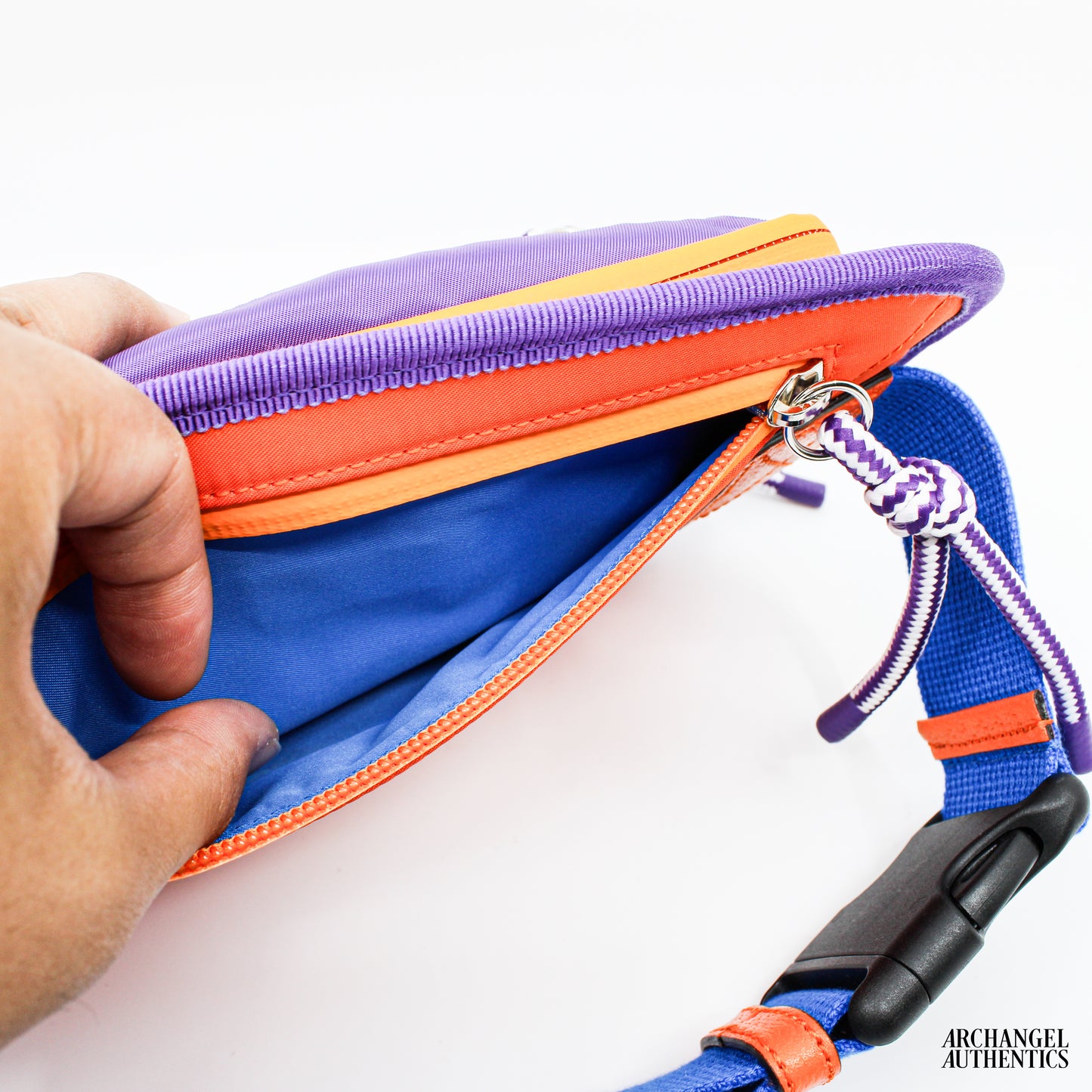 Gucci Belt Bag Jersey GG Sporty Line Purple | 752102 FAB7U 8489
