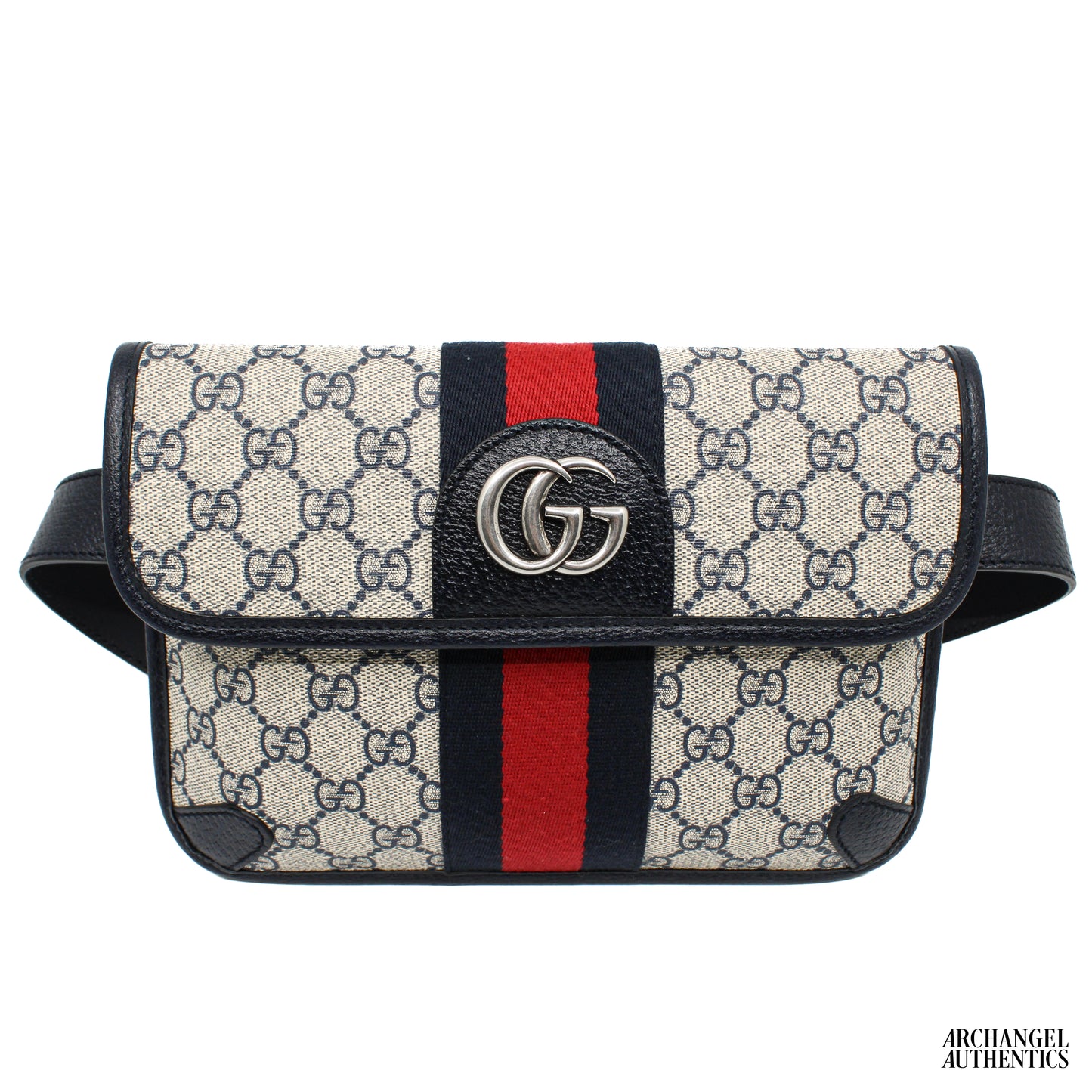 Gucci GG Supreme Belt Bag Grey | 674081 96IWN 4076