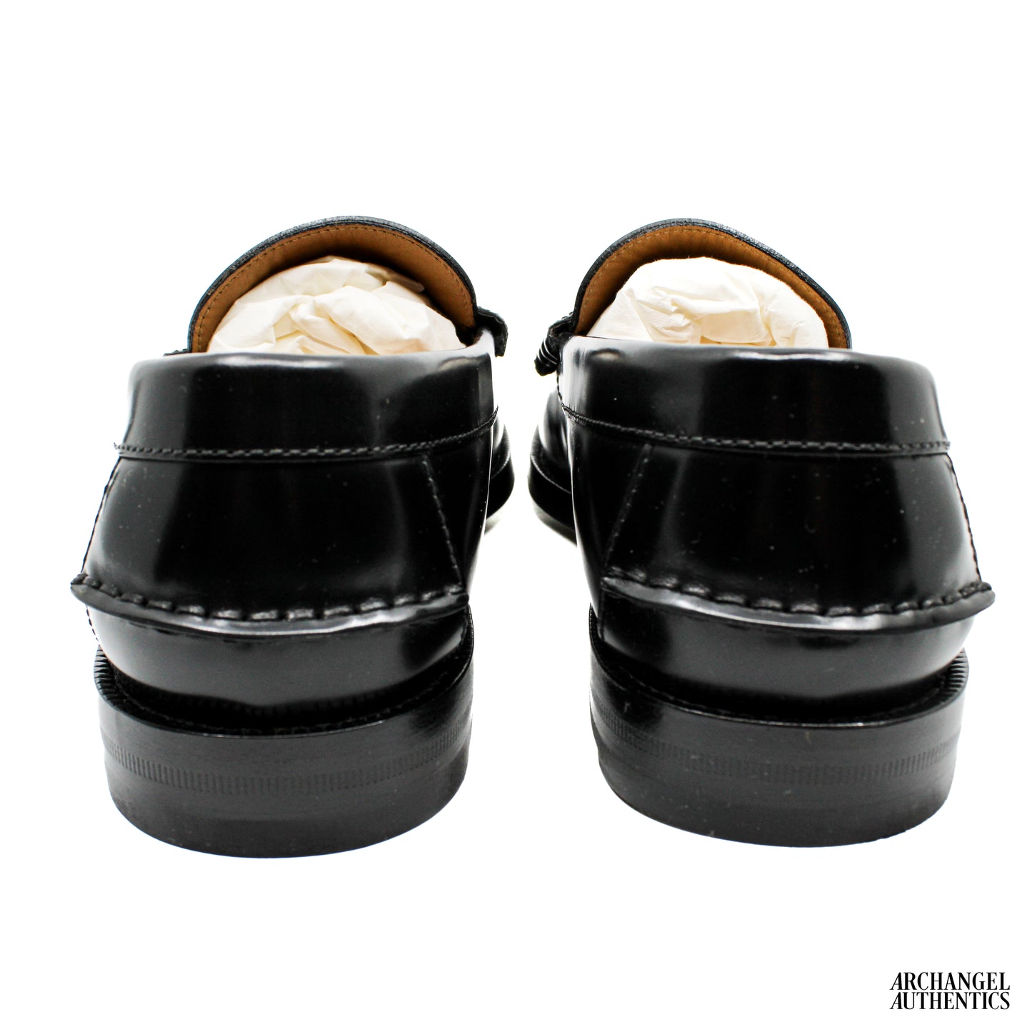 Gucci Interlocking G Loafers Black Green Red Web