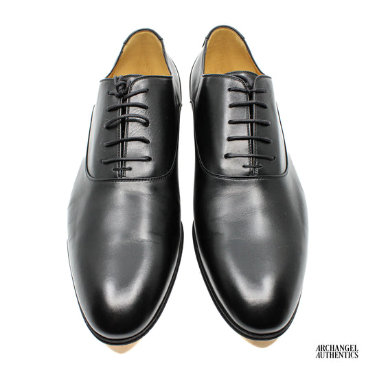 Gucci Lace Up Oxford Double G Black