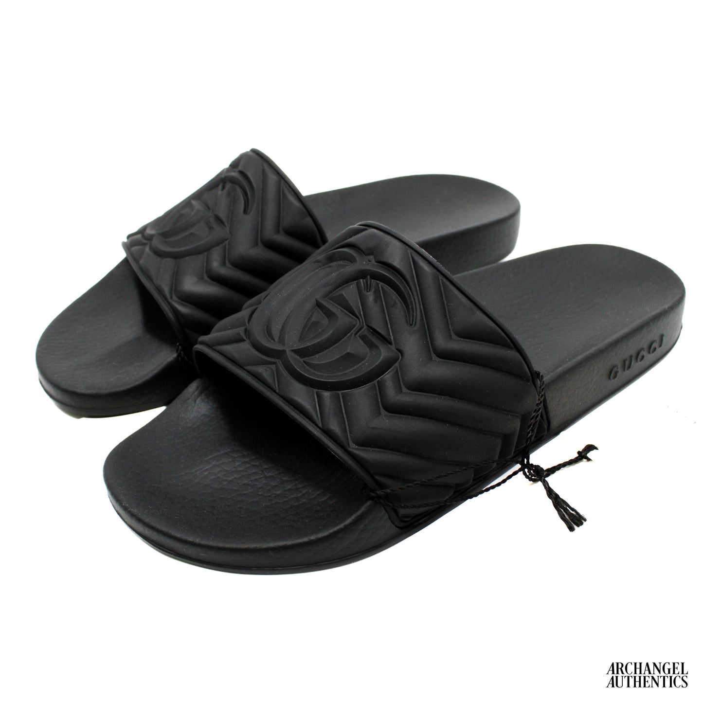 Gucci Matelasse Slide Black