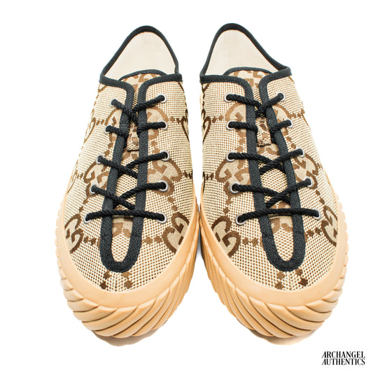 Gucci Maxi GG Low Top Beige Ebony