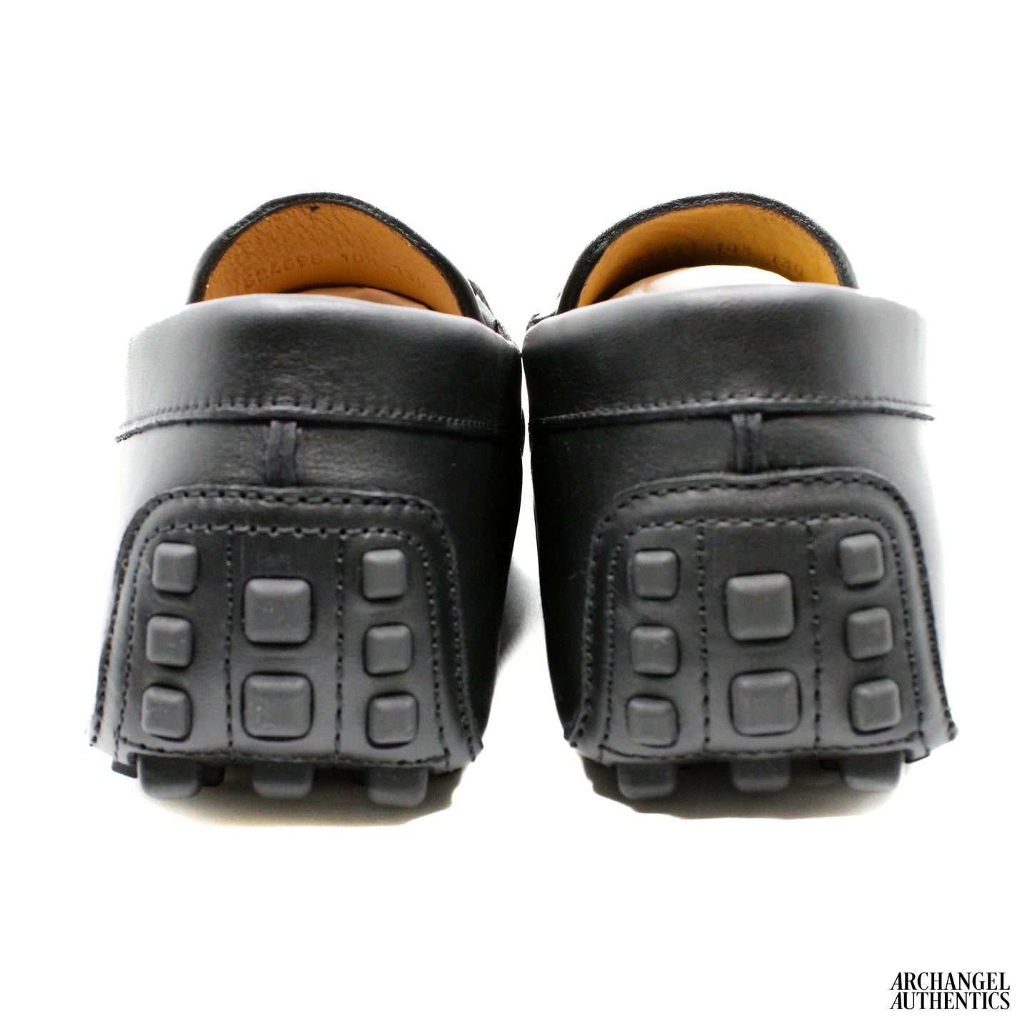 Gucci Mens Horsebit Driver Black