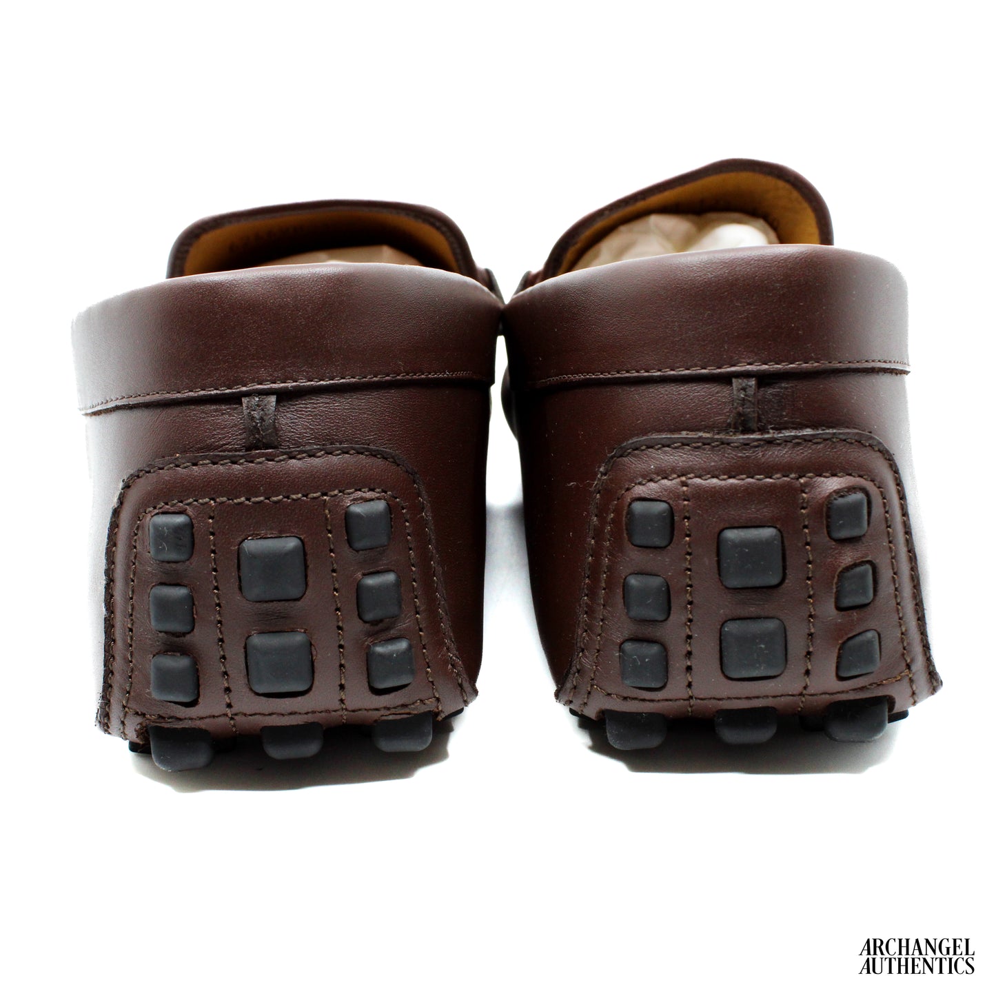 Gucci Mens Horsebit Driver Brown