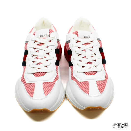 Gucci Rhyton White Pink Women's