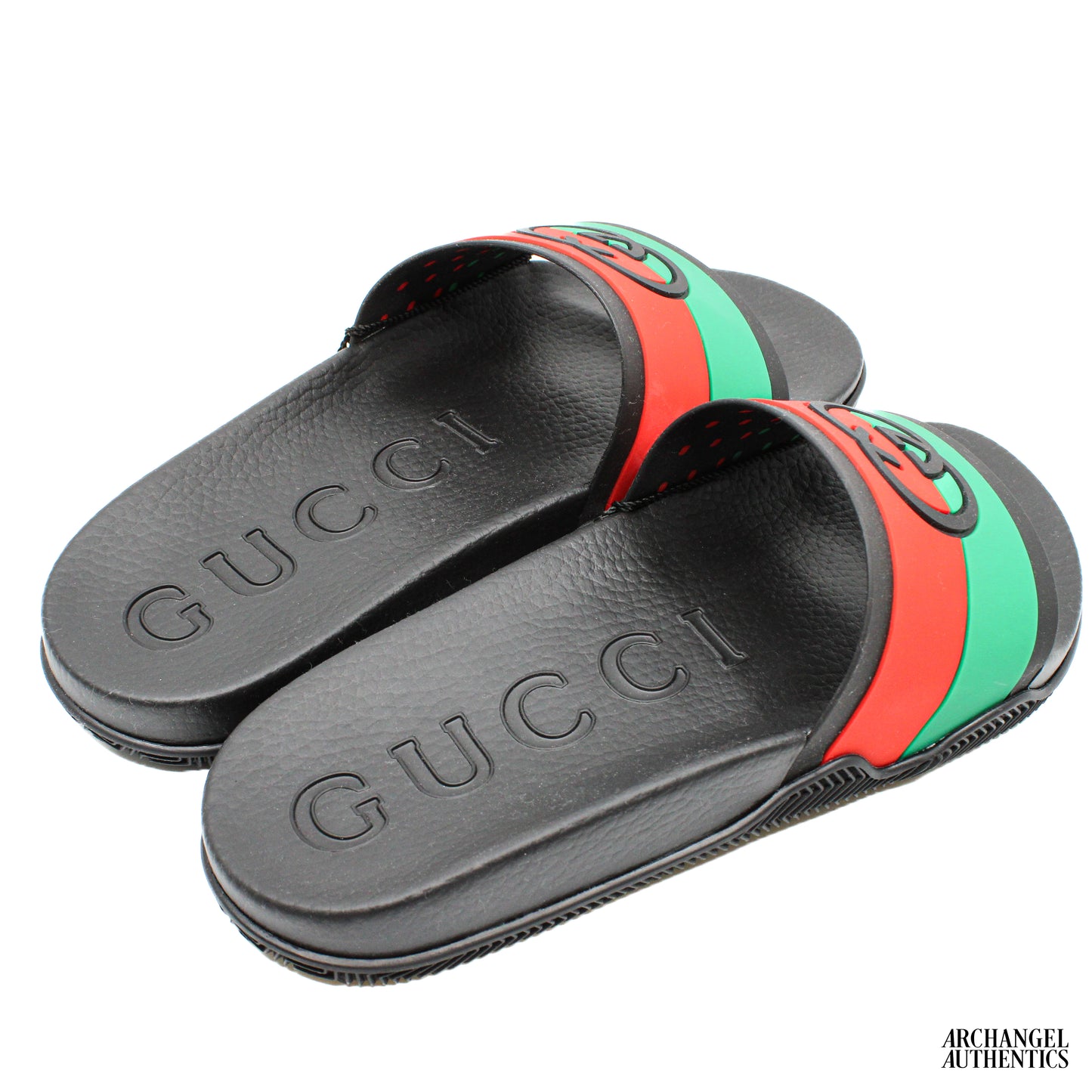 Gucci Slide Interlocking G Black