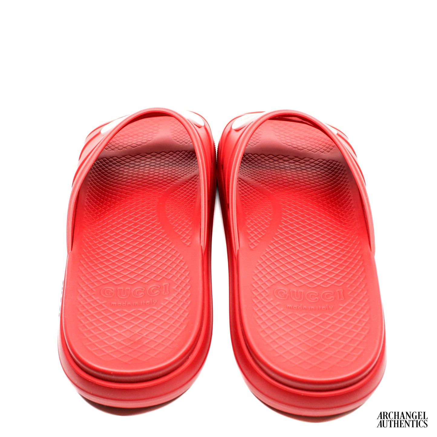 Gucci Slide Interlocking G Maple Red