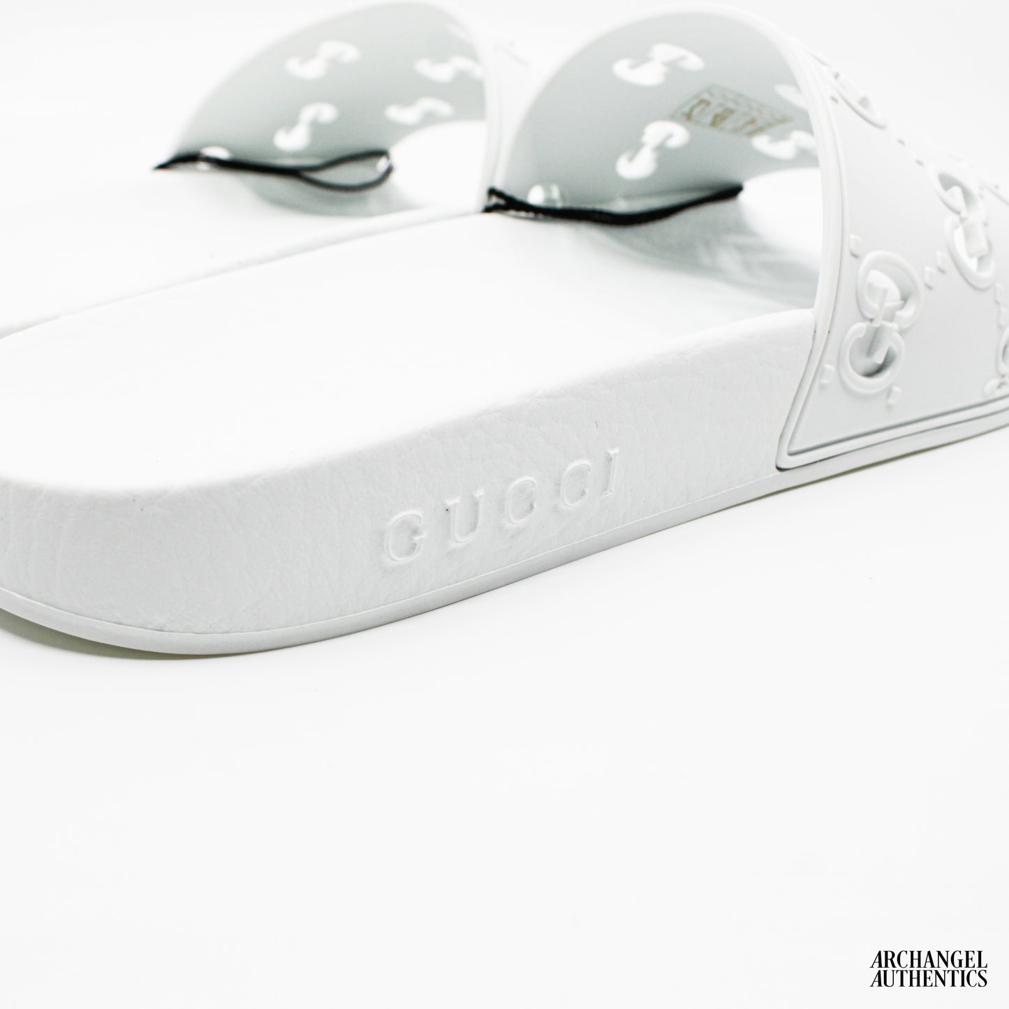 Gucci Slide White Rubber (W)