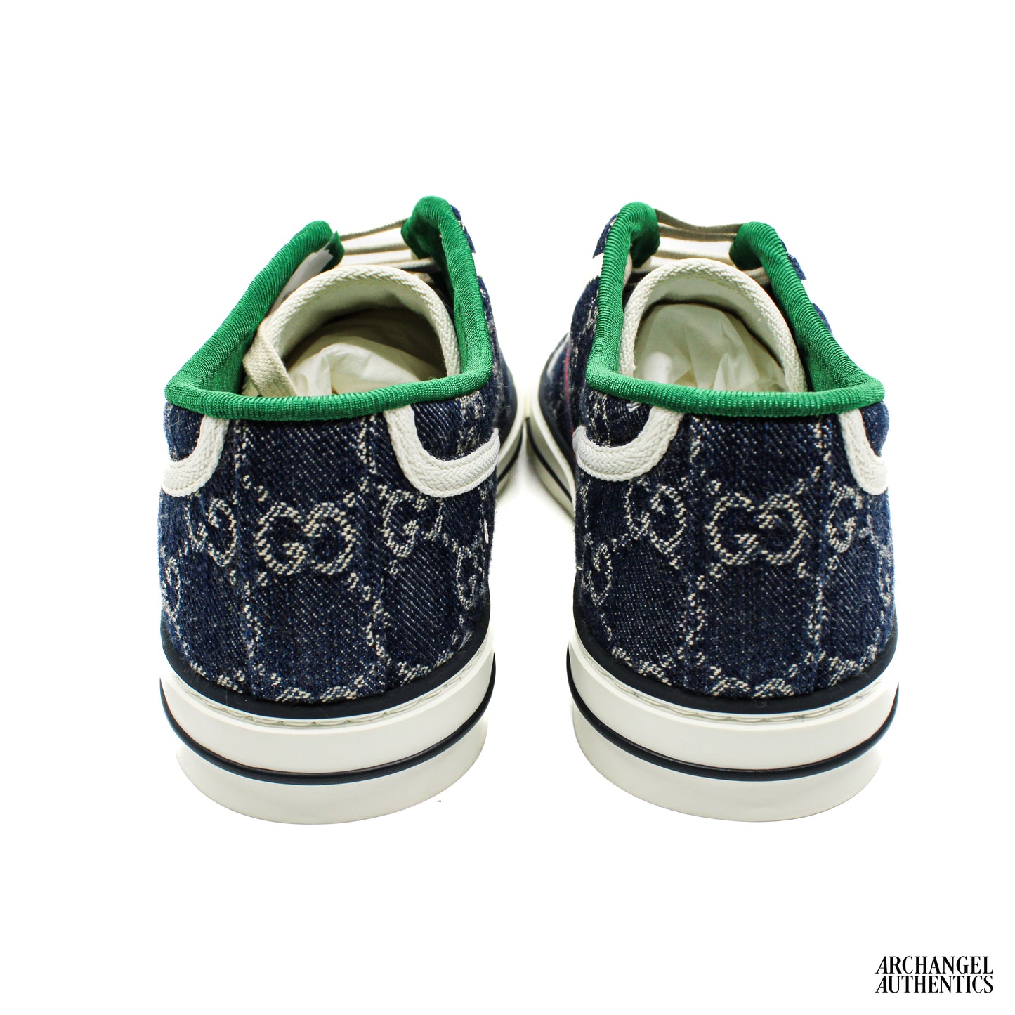 Gucci Tennis 1977 Denim GG Print