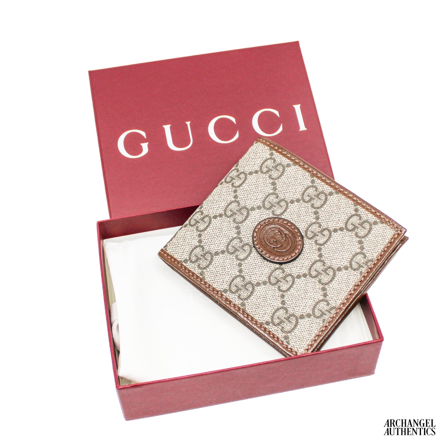 Gucci Wallet With Interlocking G 'Beige/Ebony/Brown Sugar' | 671652 92TCG 8563