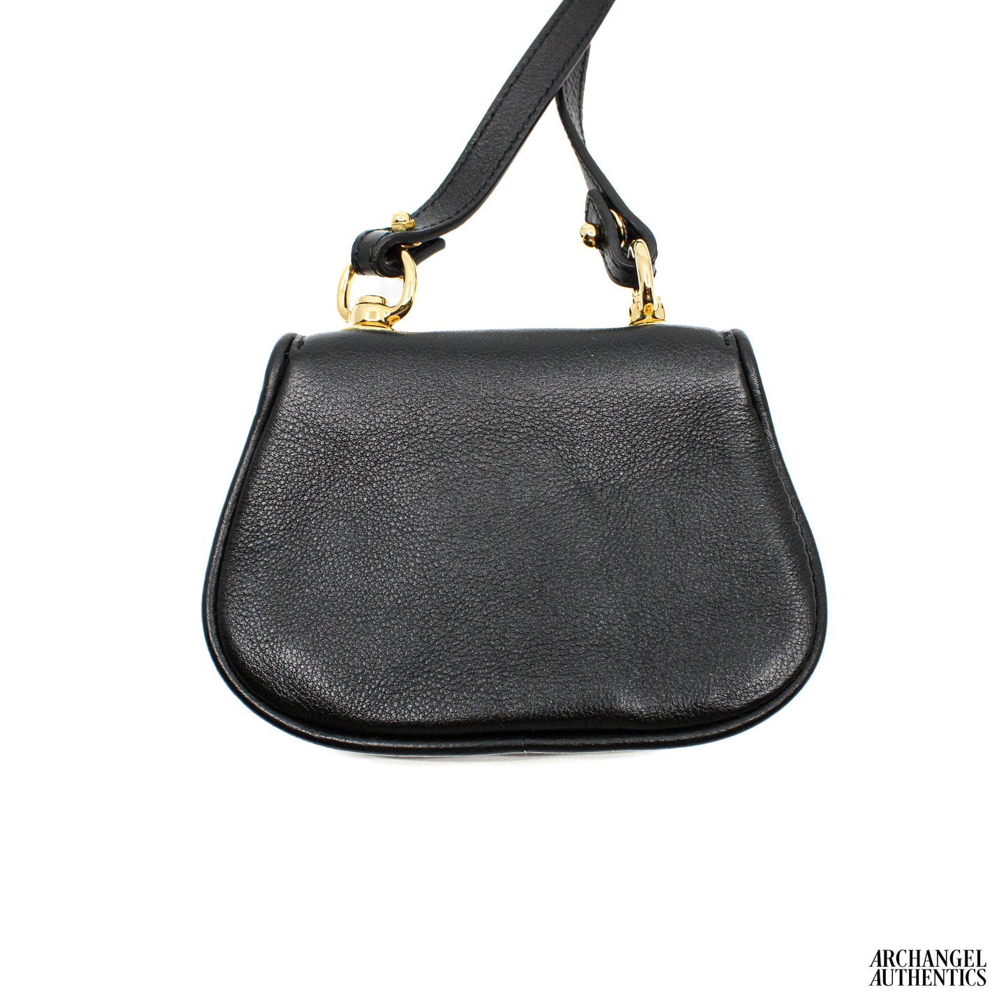 Gucci Blondie Pouch Wallet w/ Strap Black | 698635 UXX0G 1000