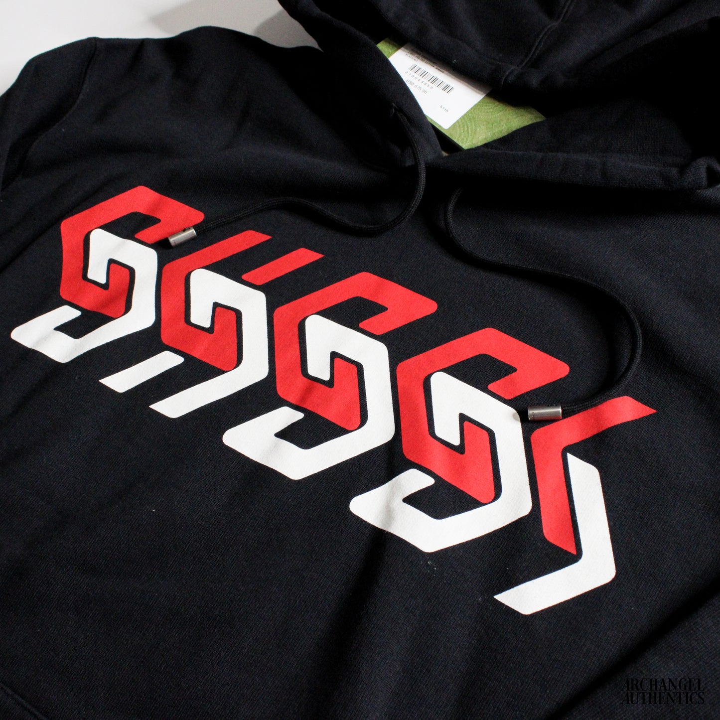 Guuci Sweatshirt Hoodie Mirror Print Jersey Black | 681210 XJDV3 1152