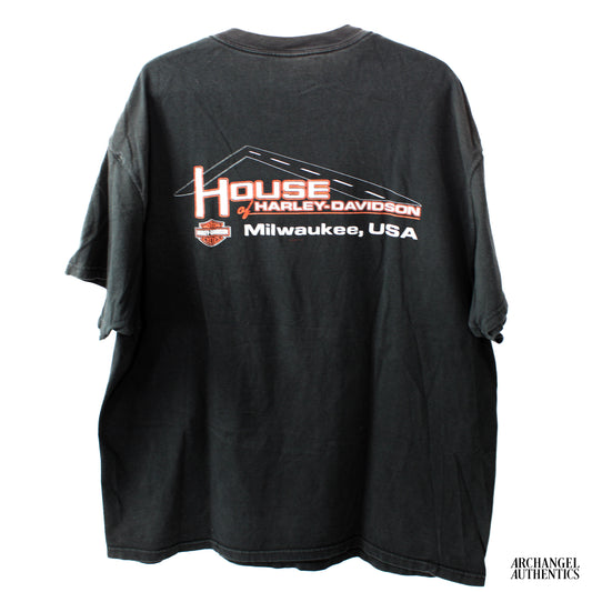 Harley Davidson Milwaukee Wisconsin 100th Anniversary T-Shirt USA Black
