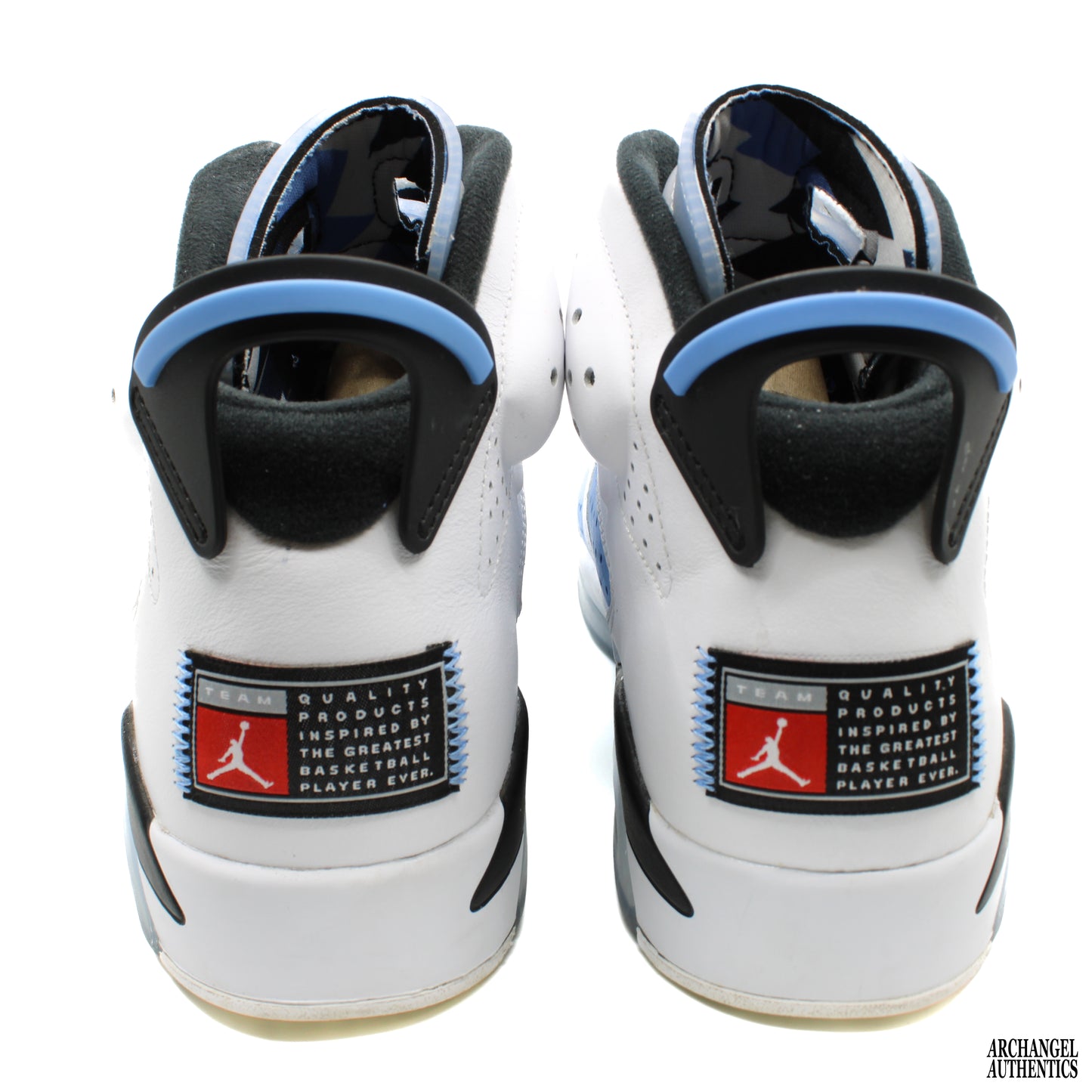 Jordan 6 Retro UNC Blanco