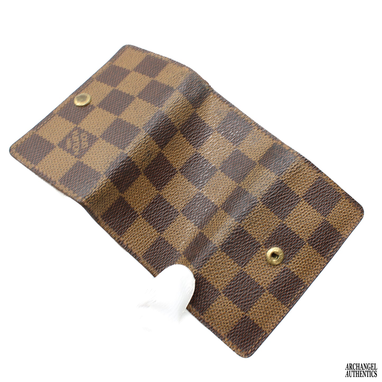 Louis Vuitton Damier Ebene Brown 6-Key Holder November 1998 France