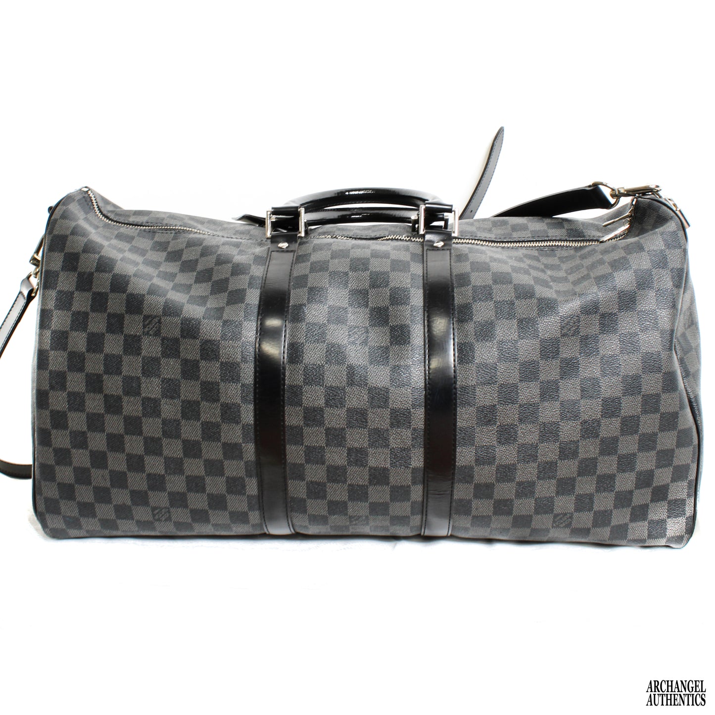 Louis Vuitton Keepall Bandoulière 55 Graphite Damier April 2003 France