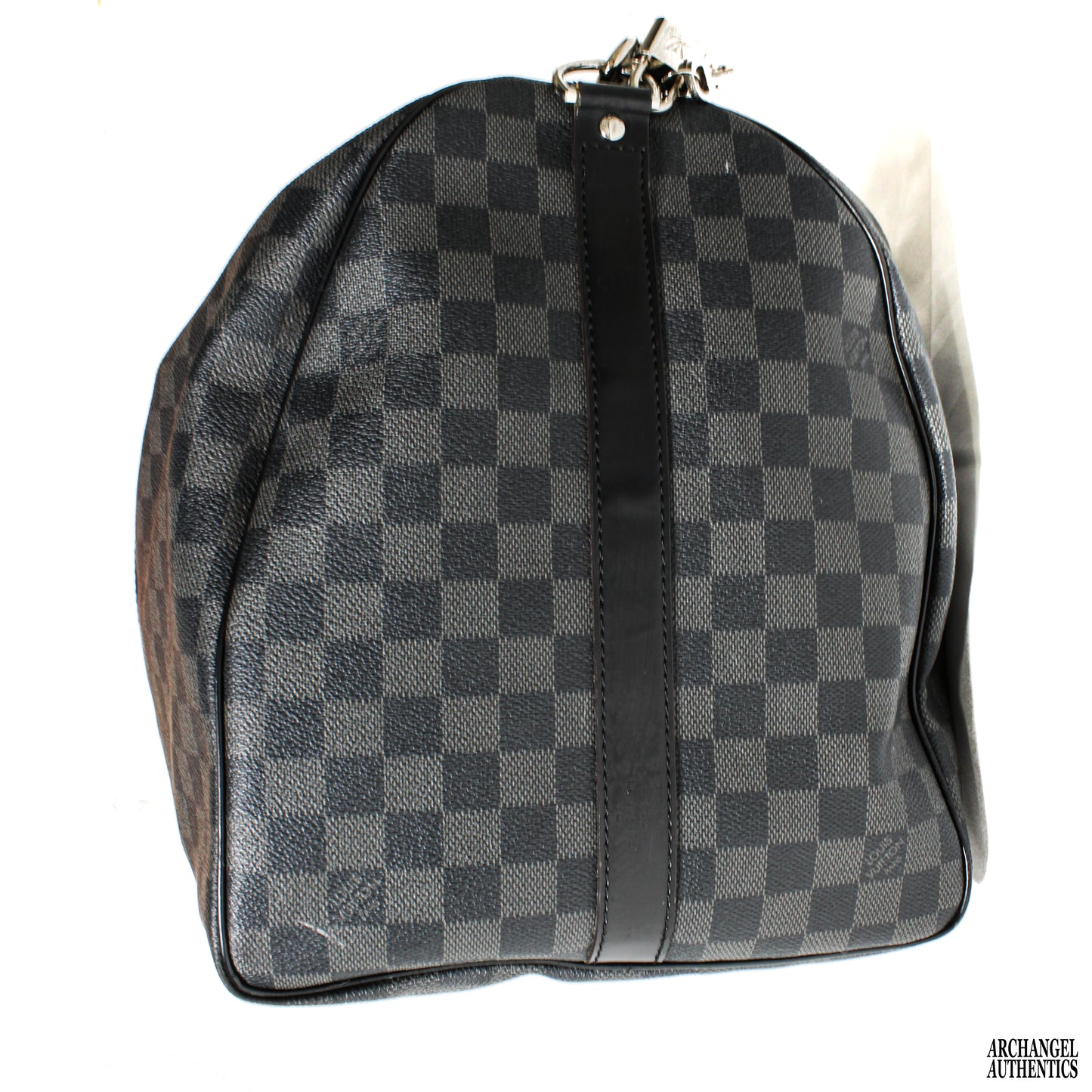 Louis Vuitton Keepall Bandoulière 55 Graphite Damier April 2003 France