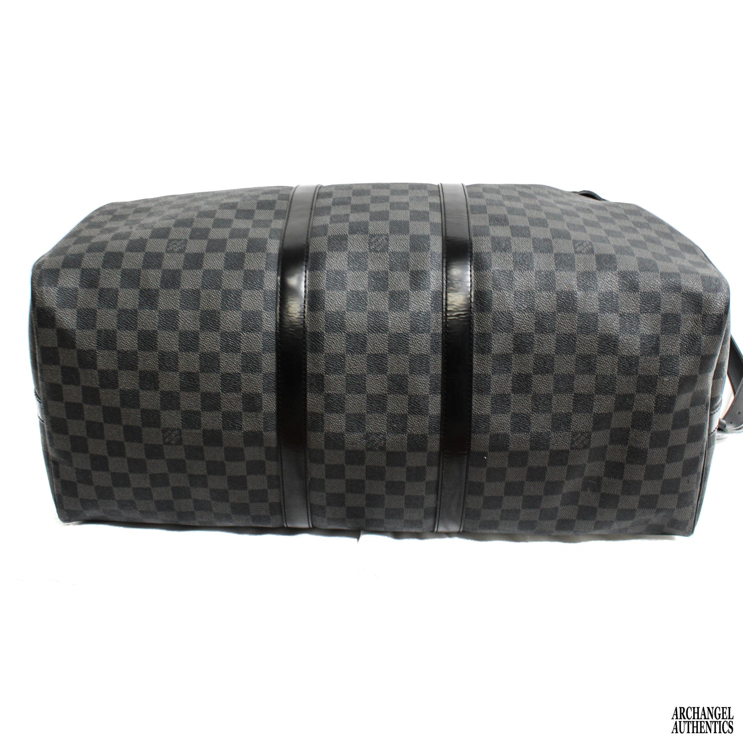 Louis Vuitton Keepall Bandoulière 55 Graphite Damier April 2003 France