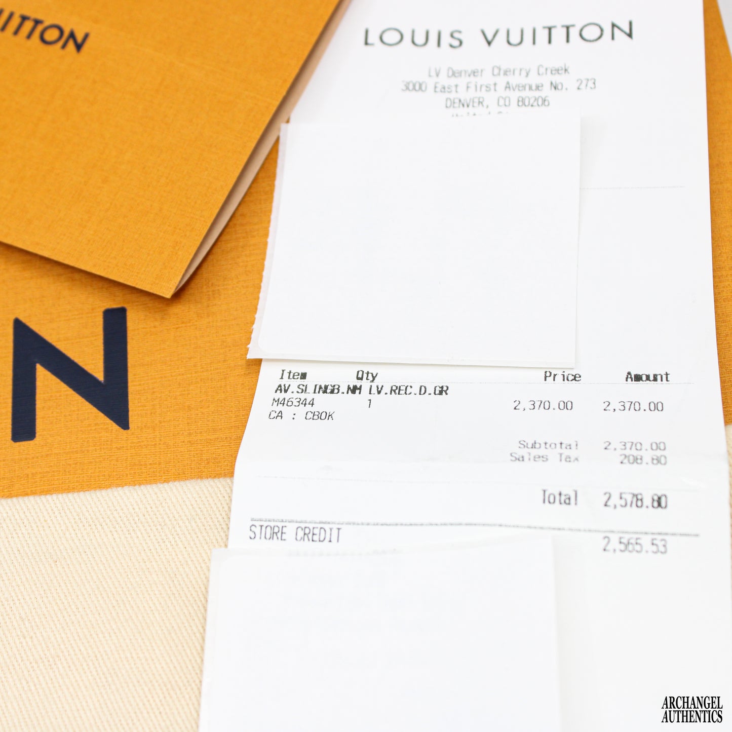 Louis Vuitton Monogram Avenue Sling Bag NM