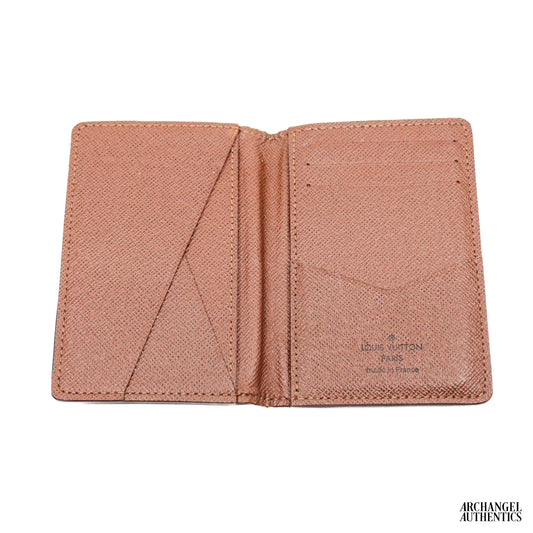 Louis Vuitton Pocket Organizer Monogram Ebene