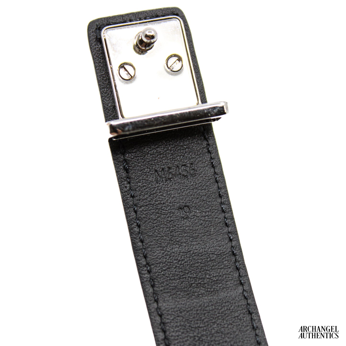 Louis Vuitton Slim Bracelet Monogram Eclipse Spain 2021 Retail $340 Black/Grey