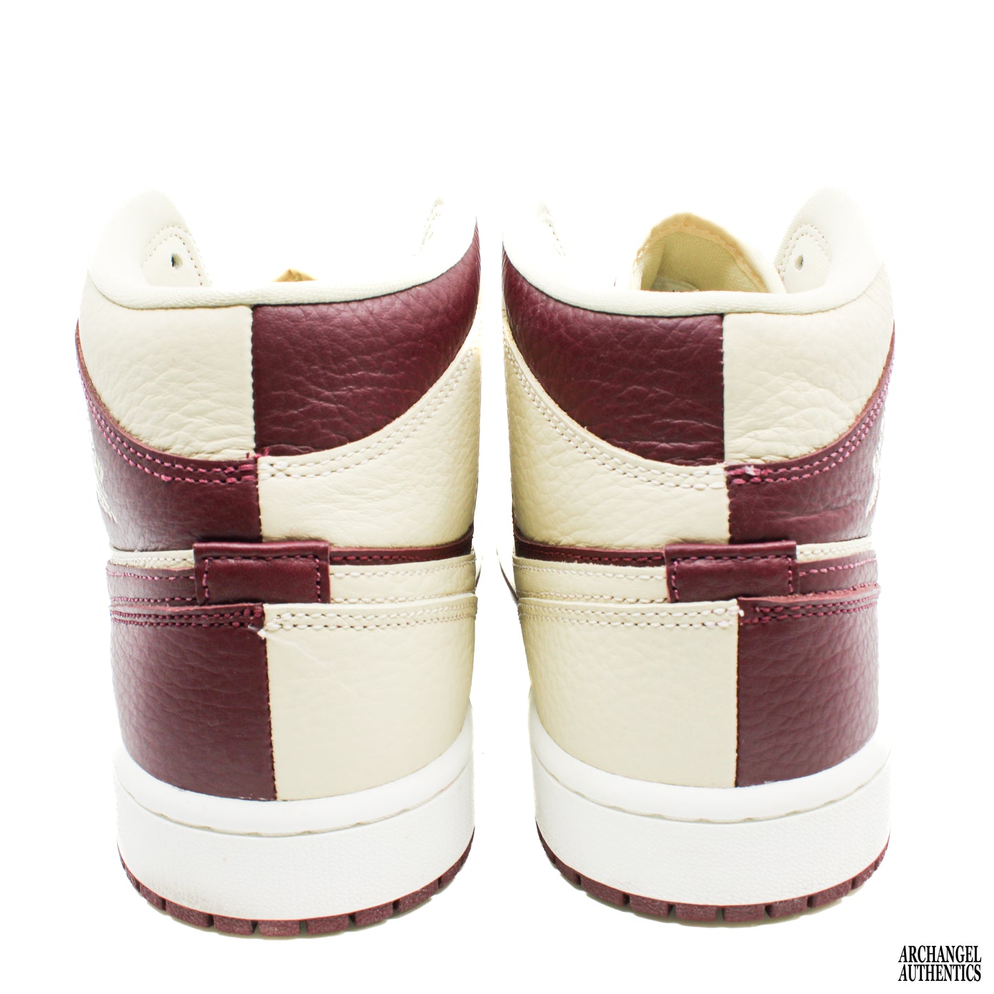 Nike Air Jordan 1 Mid SE Split Beach Cherrywood Red (W)