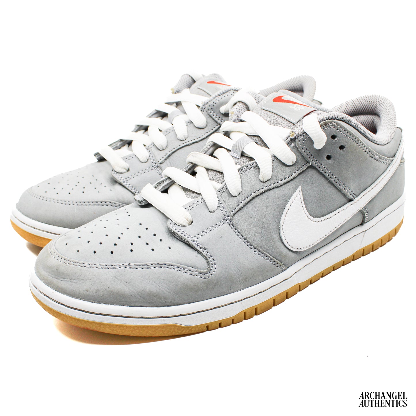 Nike SB Dunk Low Pro ISO Orange Label Wolf Grey Gum