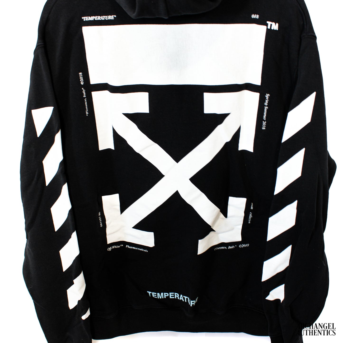 Off White Mona Lisa Hoodie Black