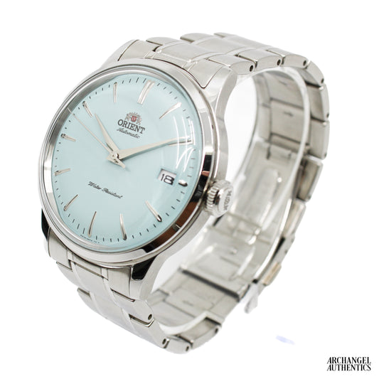 Orient Bambino V7 Limited Edition 'Baby Blue' 38mm | Ref. RA-AC0M14L | Automatic