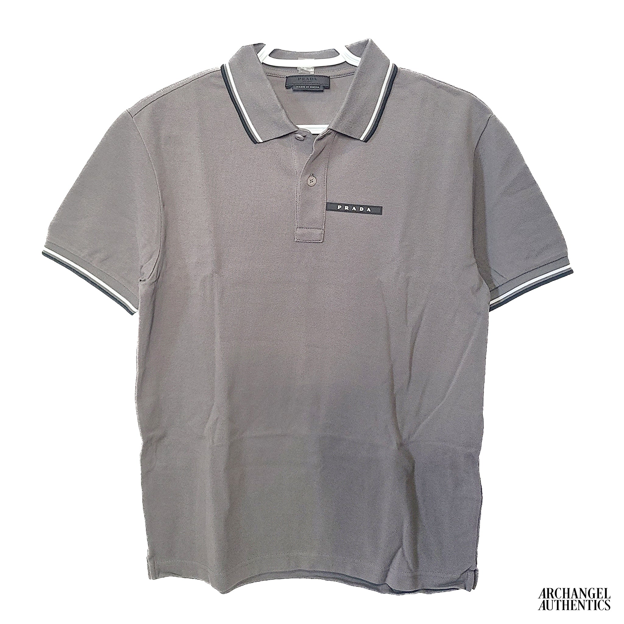 Prada Grey Polo – archangelauthentics